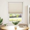 Plisovaná roleta 70 x 150 cm krémová 240631