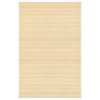 Koberec bambus 100 x 160 cm přírodní 247200