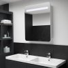 LED koupelnová skříňka se zrcadlem 68 x 9 x 80 cm 285119
