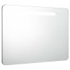 LED koupelnová skříňka se zrcadlem 80 x 9,5 x 55 cm 285120
