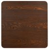 Bistro stolek tmavě hnědý 50 x 50 cm MDF 286428