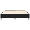 Rám postele s boxspringem černý 160 x 200 cm samet 3121128
