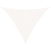 Plachta proti slunci 160 g/m² bílá 3,5 x 3,5 x 4,9 m HDPE 311257