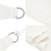Plachta proti slunci 160 g/m² bílá 5 x 6 x 6 m HDPE 311263