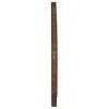 Nástěnné zrcadlo 60 cm teak kulaté 288806