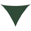 Stínící plachta 160 g/m² tmavě zelená 3,5 x 3,5 x 4,9 m HDPE 311477