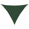 Stínící plachta 160 g/m² tmavě zelená 4 x 4 x 5,8 m HDPE 311479