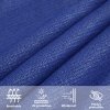 Stínící plachta 160 g/m² modrá 2 x 4 m HDPE 311504