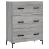 Skříň highboard šedá sonoma 69,5 x 34 x 180 cm kompozitní dřevo 3195849