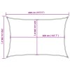 Stínící plachta 160 g/m² černá 2,5 x 4 m HDPE 311729