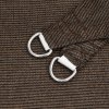 Plachta proti slunci 160 g/m² hnědá 4,5 x 4,5 m HDPE 311772