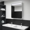 LED koupelnová skříňka se zrcadlem 60 x 11 x 80 cm 285118