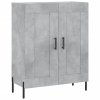 Skříň highboard betonově šedá 69,5x34x180 cm kompozitní dřevo 3198349