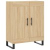Skříň highboard dub sonoma 69,5 x 34 x 180 cm kompozitní dřevo 3198364