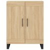 Skříň highboard dub sonoma 69,5 x 34 x 180 cm kompozitní dřevo 3198364