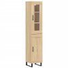 Skříň highboard dub sonoma 34,5 x 34 x 180 cm kompozitní dřevo 3199516