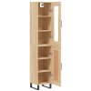 Skříň highboard dub sonoma 34,5 x 34 x 180 cm kompozitní dřevo 3199516