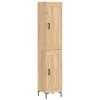 Skříň highboard dub sonoma 34,5 x 34 x 180 cm kompozitní dřevo 3200452