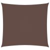 Stínící plachta oxfordská látka čtvercová 3,6 x 3,6 m hnědá 135798