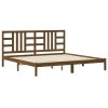 Rám postele medově hnědý masivní dřevo 200 x 200 cm 3105428