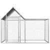 Klec pro kuřata 2 x 1 x 1,5 m pozinkovaná ocel 144553