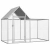 Klec pro kuřata 2 x 1 x 1,5 m pozinkovaná ocel 144553