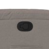 Zvedací polohovací křeslo taupe textil 3205210