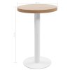 Bistro stolek světle hnědý 50 cm MDF 286417