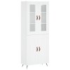 Skříň highboard bílá 69,5 x 34 x 180 cm kompozitní dřevo 3198313