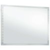 Koupelnové nástěnné zrcadlo s LED osvětlením 100 x 60 cm 144728