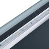 Koupelnové LED zrcadlo dotykový senzor zobrazení času 100x60 cm 144739