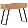 Konzolový stolek 100x35x76 cm masivní akácie s živými hranami 323522