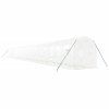 Skleník s ocelovým rámem bílý 48 m² 24 x 2 x 2 m 3188038