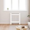 Kryt na radiátor MDF bílý 78 cm 325567