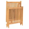 Zahradní lehátko masivní teak 316152
