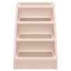 Skládací schůdky pro psy krémové 62 x 40 x 49,5 cm 170984