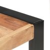 Jídelní stůl 180 x 90 x 75 cm masivní dřevo 321542