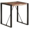 Jídelní stůl 70 x 70 x 75 cm masivní recyklované dřevo 321597