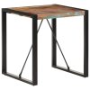 Jídelní stůl 70 x 70 x 75 cm masivní recyklované dřevo 321597
