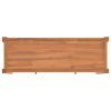 TV stolek 140 x 40 x 45 cm teakové dřevo 325267