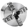 4čelisťové samostředící sklíčidlo soustruh 100 mm ocel 146709