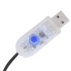 Světelná síť na vánoční stromek 300 modrých LED diod 300 cm 328890
