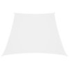 Stínicí plachta oxfordská látka lichoběžník 2/4 x 3 m bílá 135296