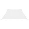 Stínící plachta oxfordská látka lichoběžníková 3/4 x 3 m bílá 135297