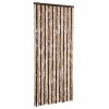 Závěs proti hmyzu béžový a světle hnědý 90 x 220 cm Chenille 240571