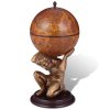 Glóbusový bar stojan na víno design Atlas 42 x 42 x 85 cm 241958