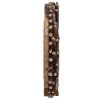 Nástěnné zrcadlo 40 cm teak kulaté 288801