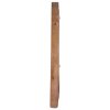 Nástěnné zrcadlo 40 cm teak kulaté 288805