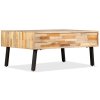 Konferenční stolek masivní recyklovaný teak 90 x 65 x 40 cm 245404