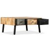 Konferenční stolek masivní recyklovaný teak 90 x 65 x 40 cm 245404